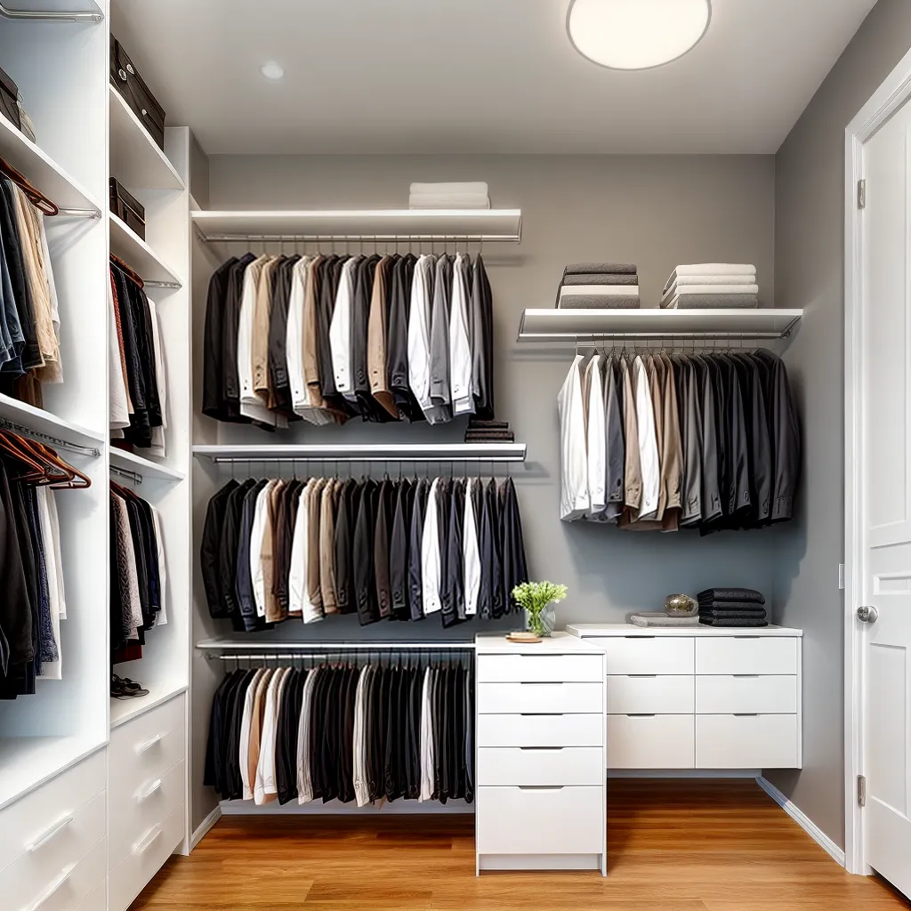 Dicas de Design para um Closet Organizado e Moderno