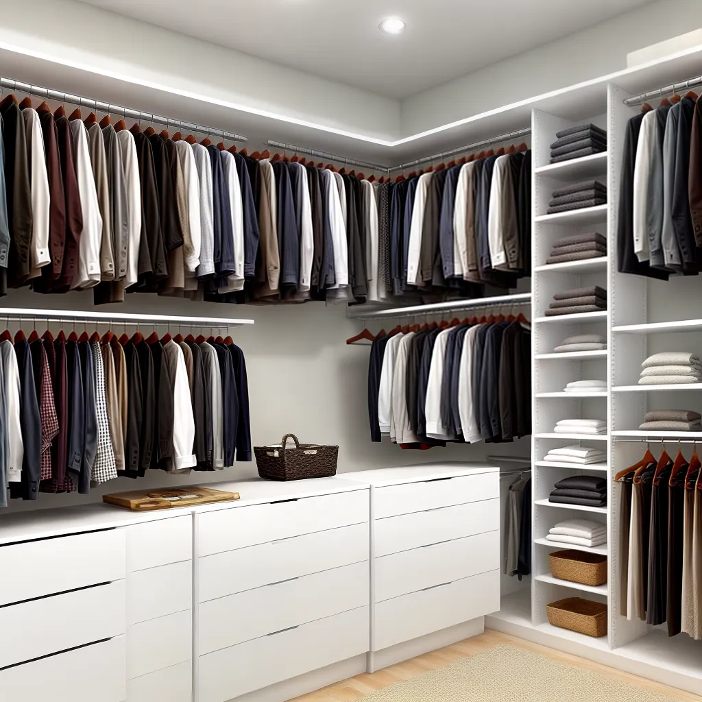 Dicas de Design para um Closet Organizado e Moderno