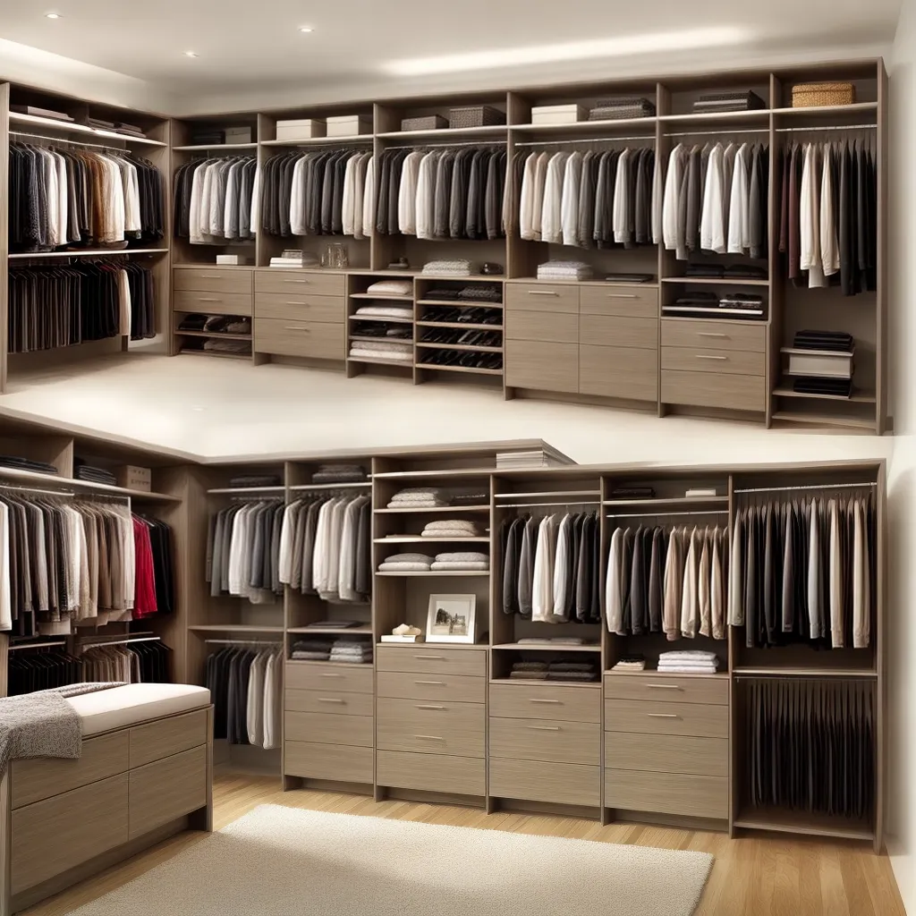 Como Projetar um Closet com Espaço para Vestidos de Festa