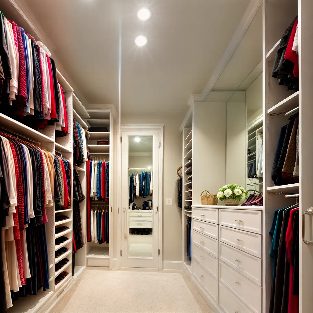 Como Projetar um Closet com Espaço para Vestidos de Festa
