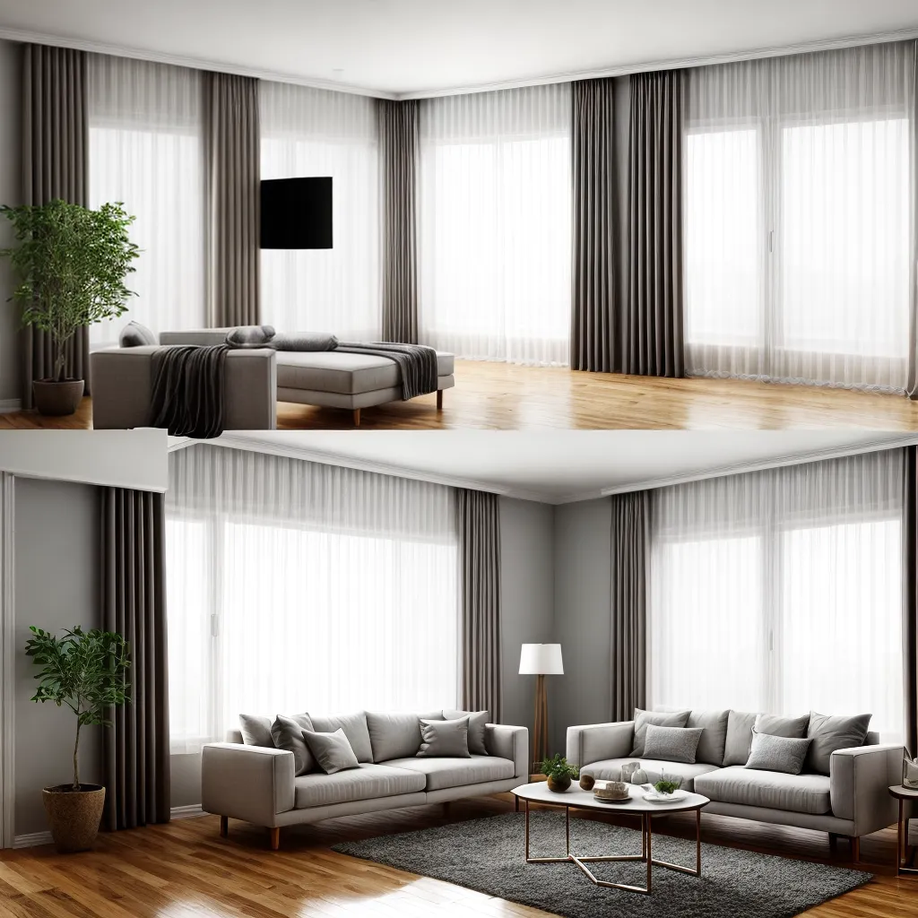 Dicas para Combinar Pisos e Cortinas na Decoração
