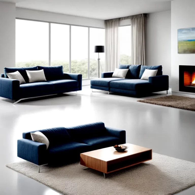 Sofás Minimalistas: Quando Menos é Mais na Decoração