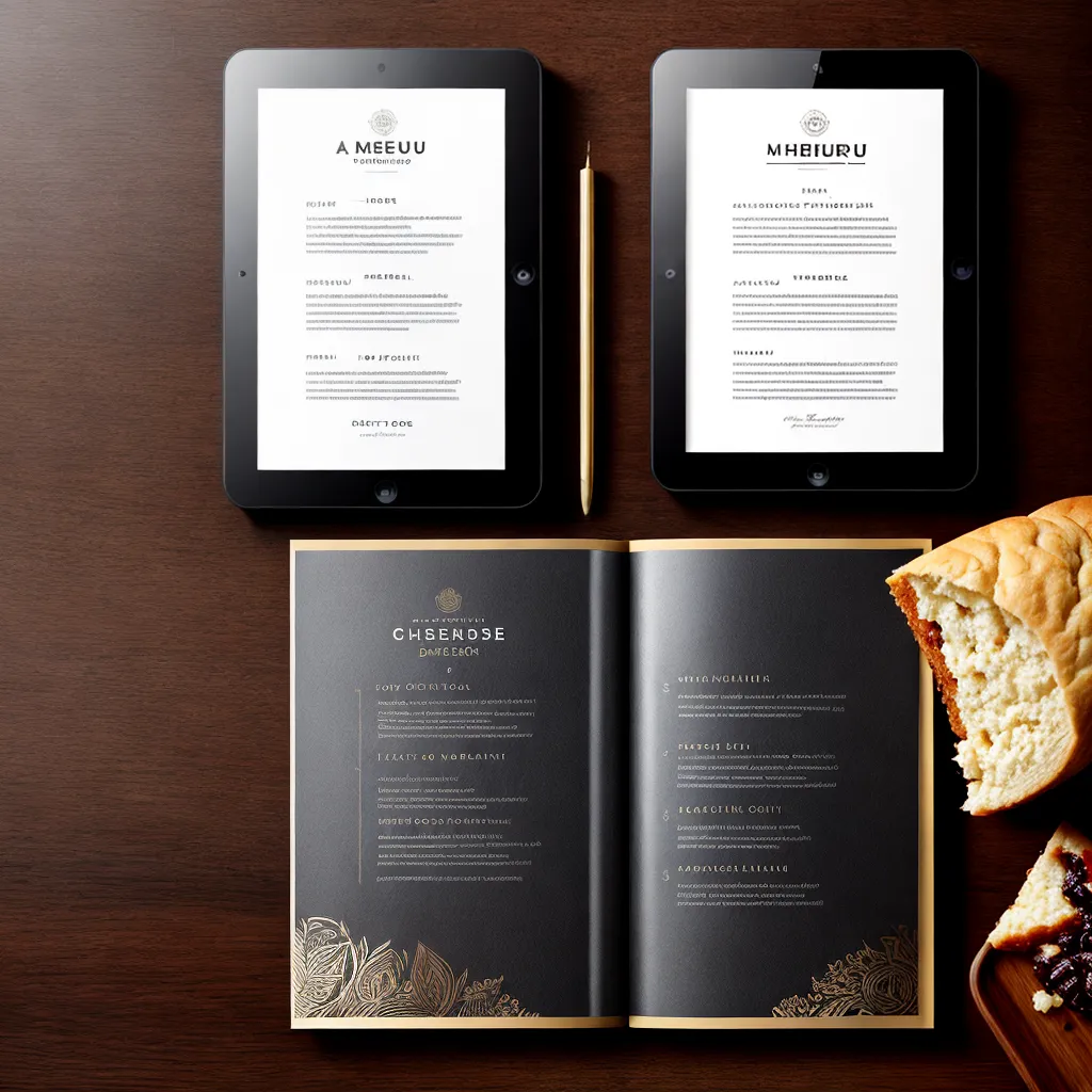 Tipografia no Mundo da Gastronomia - Menus e Branding de Restaurantes