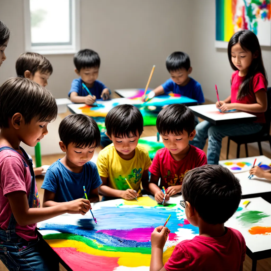 Como a Arte Pode Ajudar no Desenvolvimento Infantil