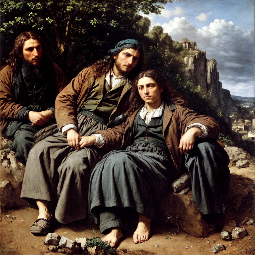 Os Mestres do Realismo: Courbet, Millet e Outros