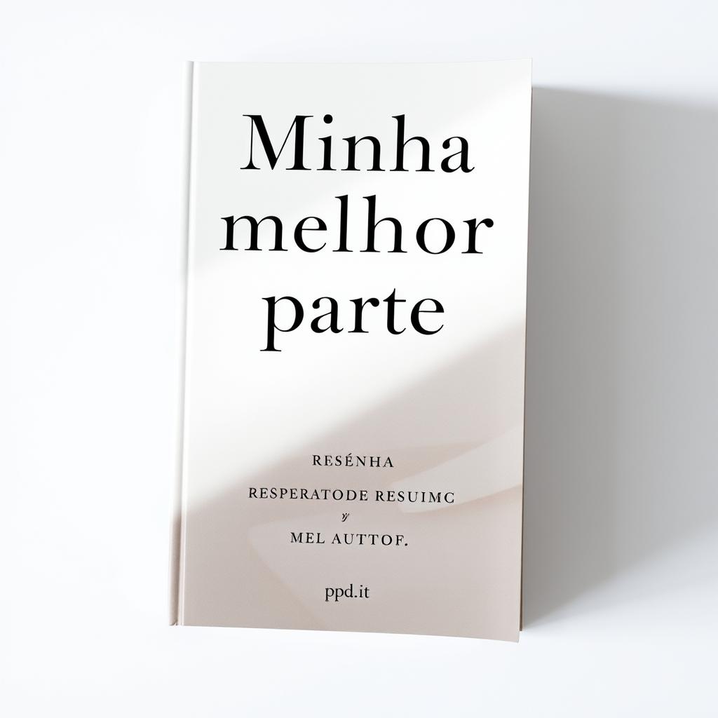 Livro PDF - Minha melhor parte: Resenha, Resumo, Autor e PDF