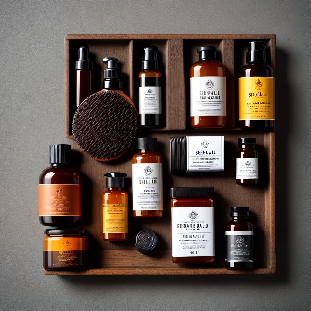 produtos barba oleo balm pente