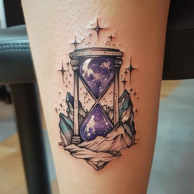 tatuagens de ampulhetas 9