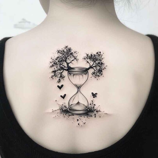tatuagens de ampulhetas 6
