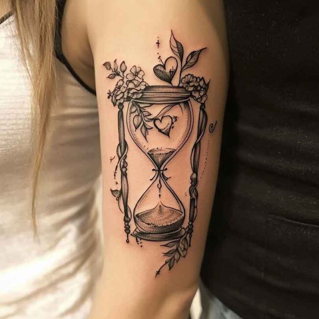 tatuagens de ampulhetas 7