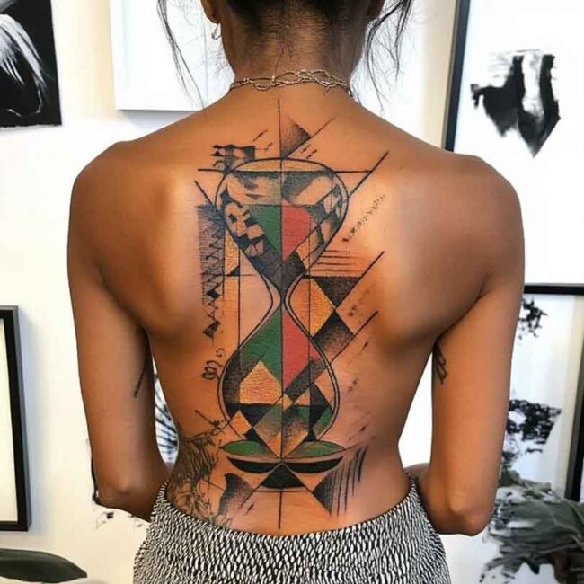 tatuagens de ampulhetas 23