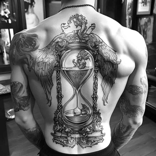 tatuagens de ampulhetas 21
