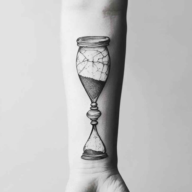 tatuagens de ampulhetas 22