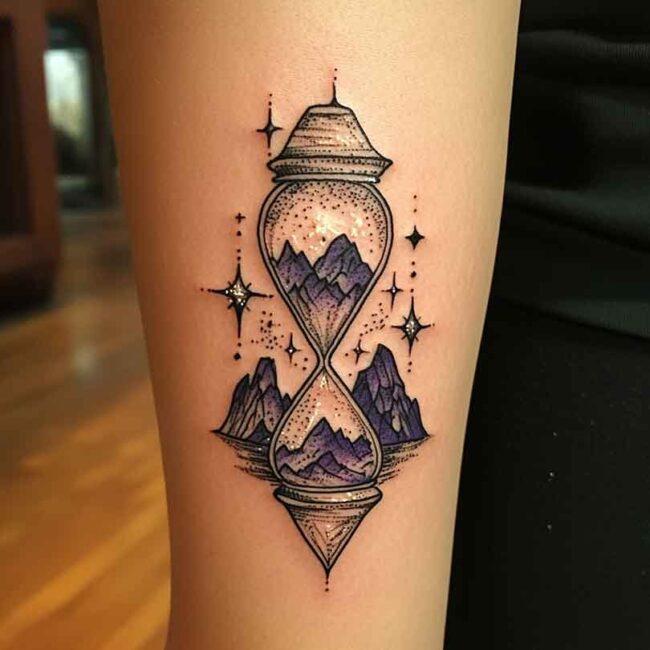 tatuagens de ampulhetas 11