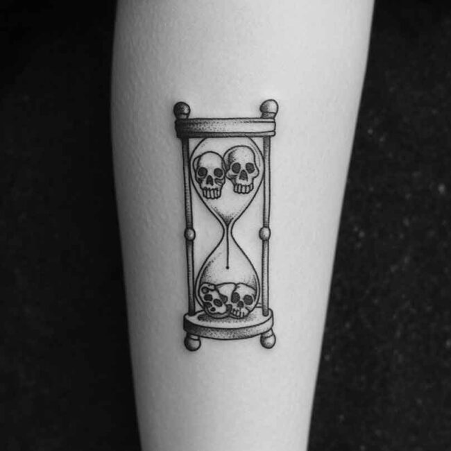 tatuagens de ampulhetas 12