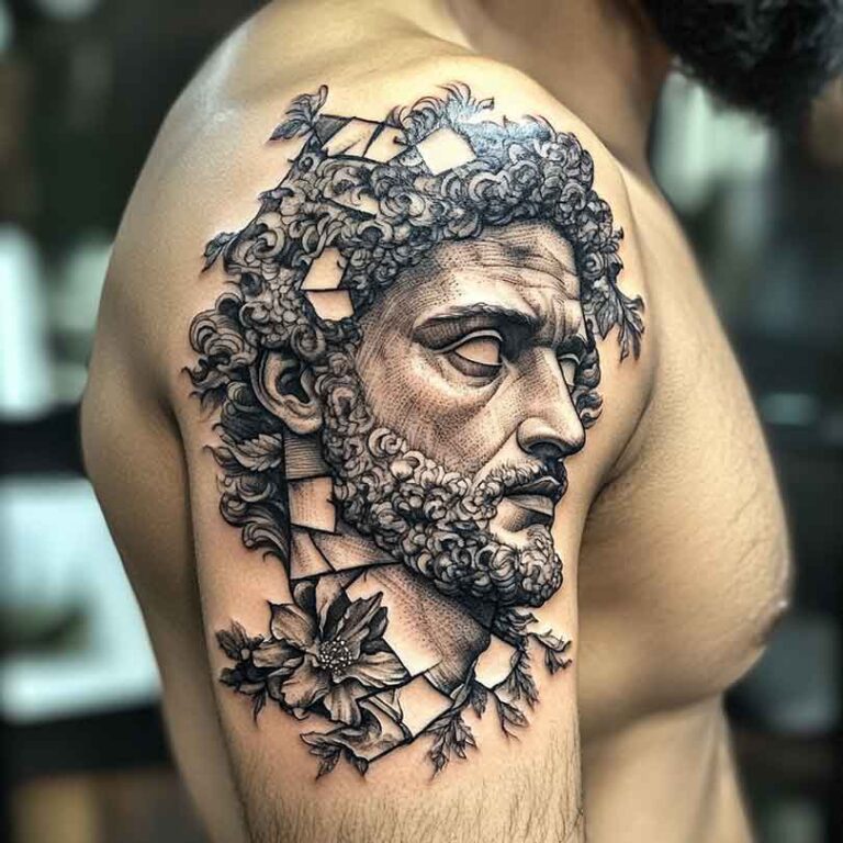 100+ Tatuagens Masculinas no Ombro: Ideias, Desenhos, Significados