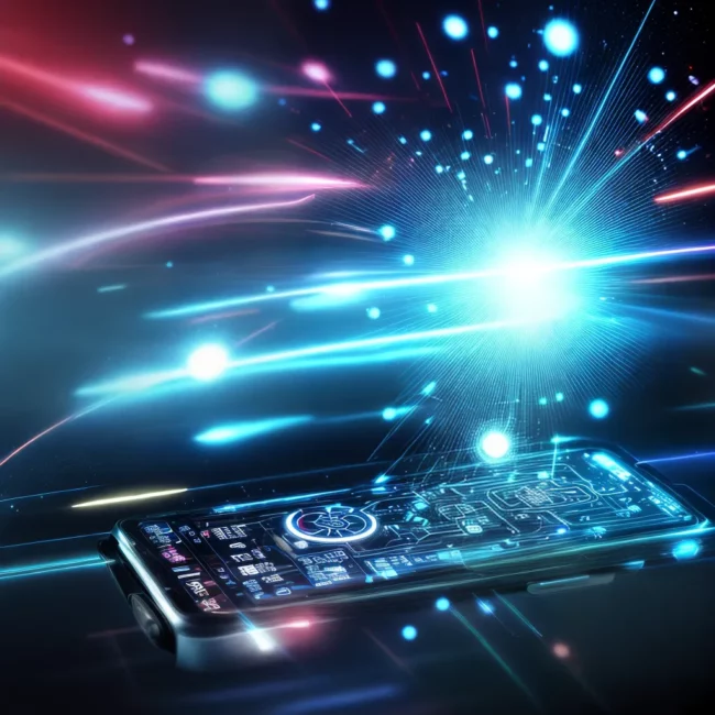 interface recrutamento digital futurista
