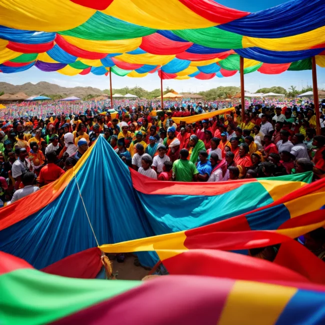evento vibrante atividades solidarias