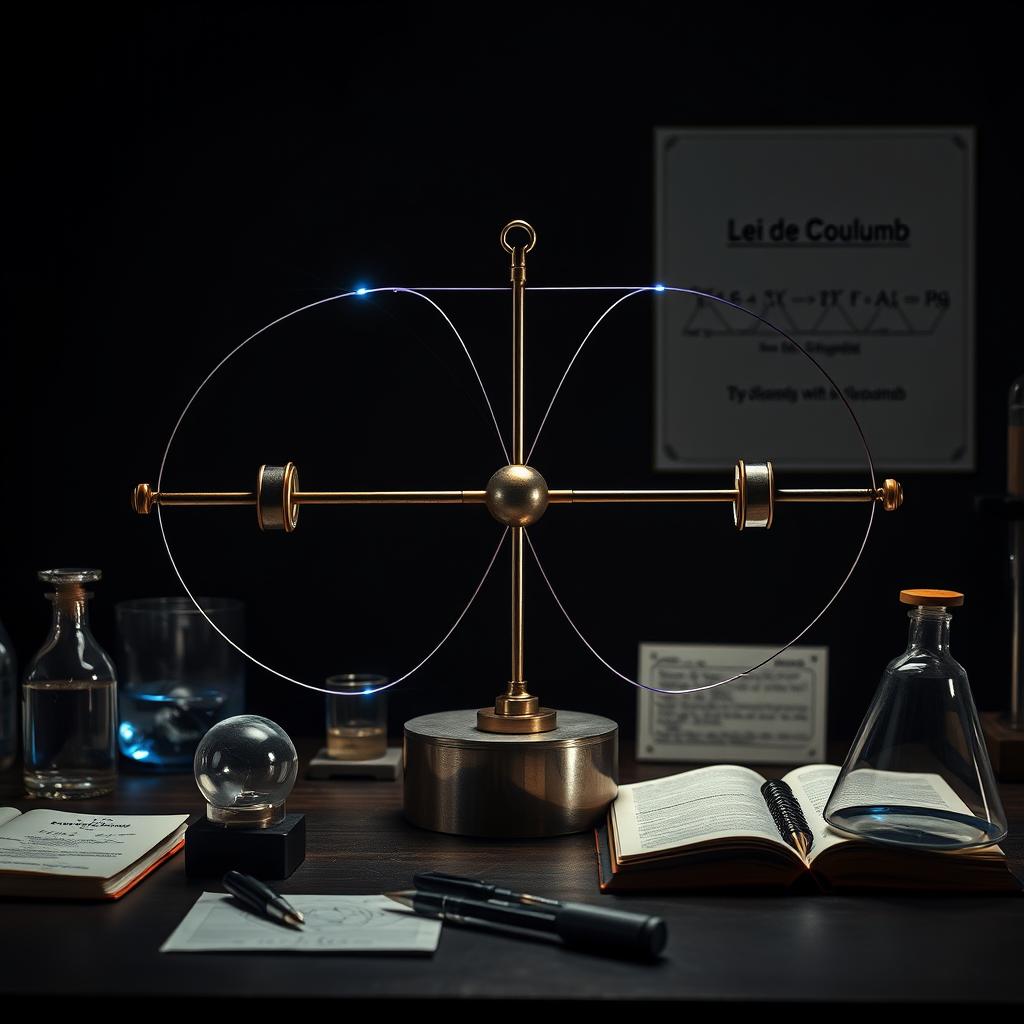 O experimento de Coulomb: Resumo, Aula e Exercícios