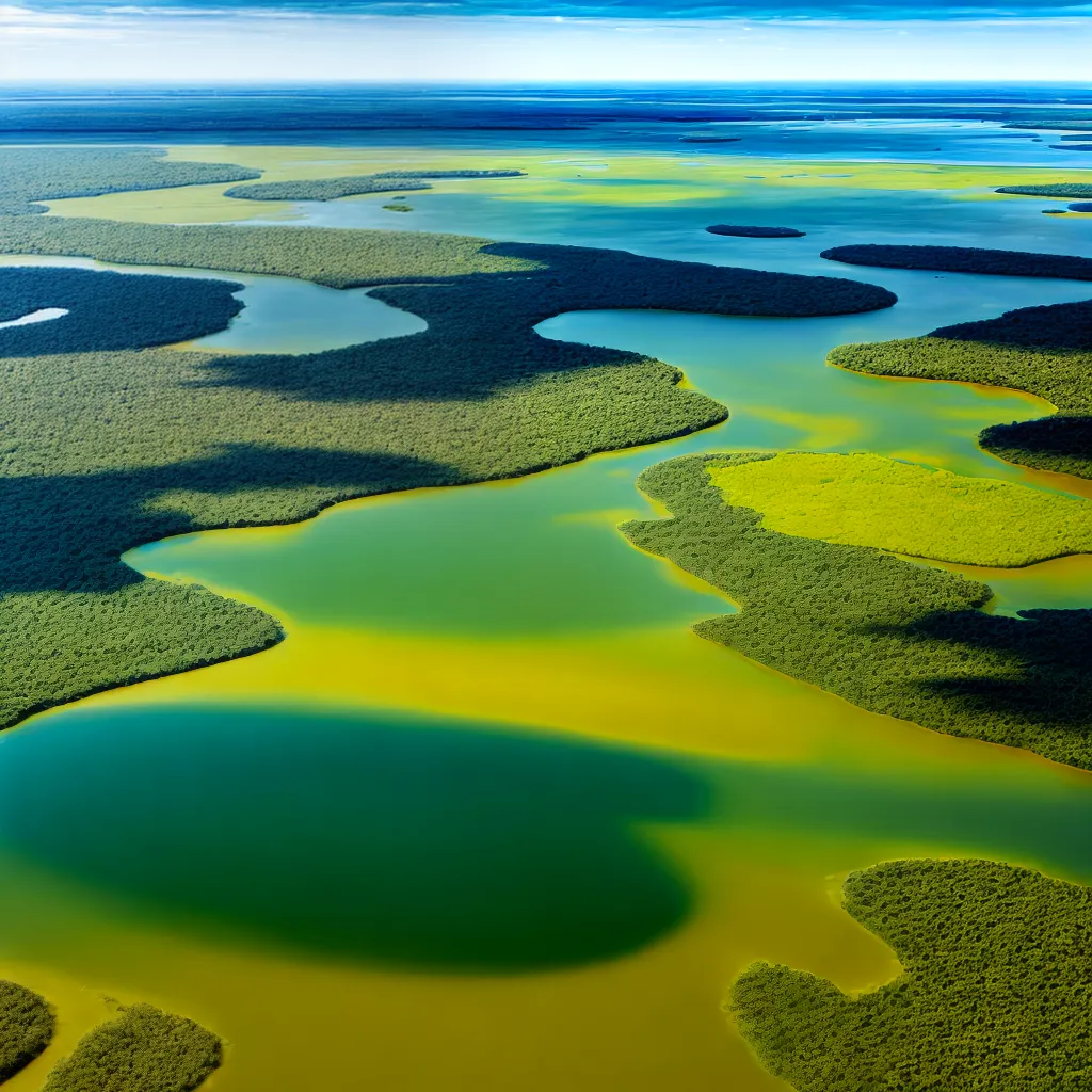 pantanal majestoso maior planicie alagada