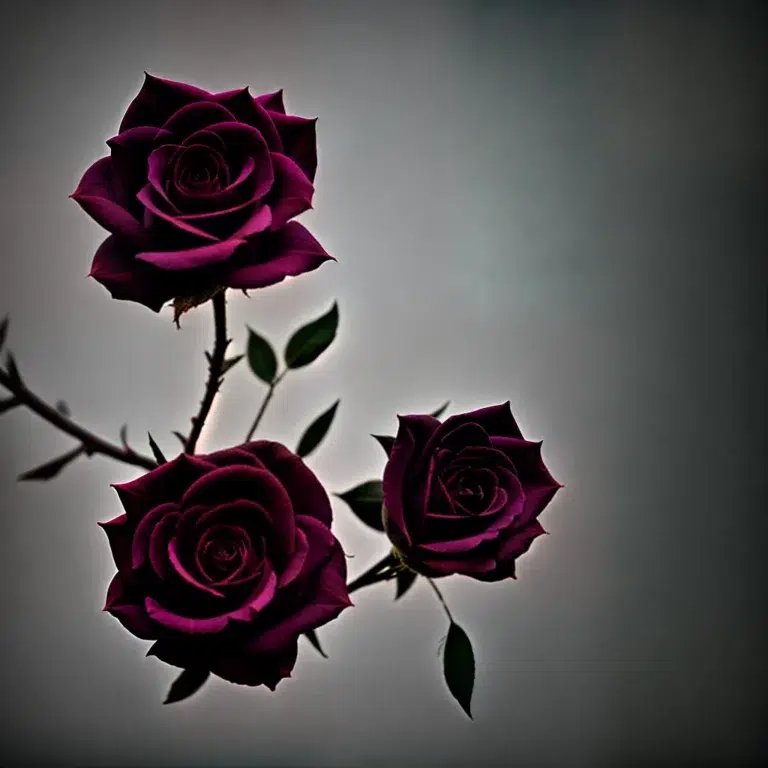 Fotos rosa negra murcha espinhos scaled Fotos rosa negra murcha espinhos scaled
