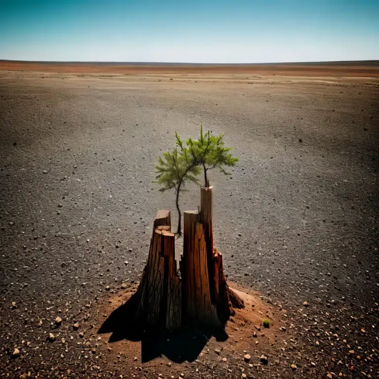 Fotos perda arvore solitaria paisagem seca scaled