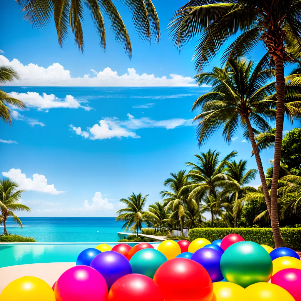 Imagens formatura festa piscina verao tropical