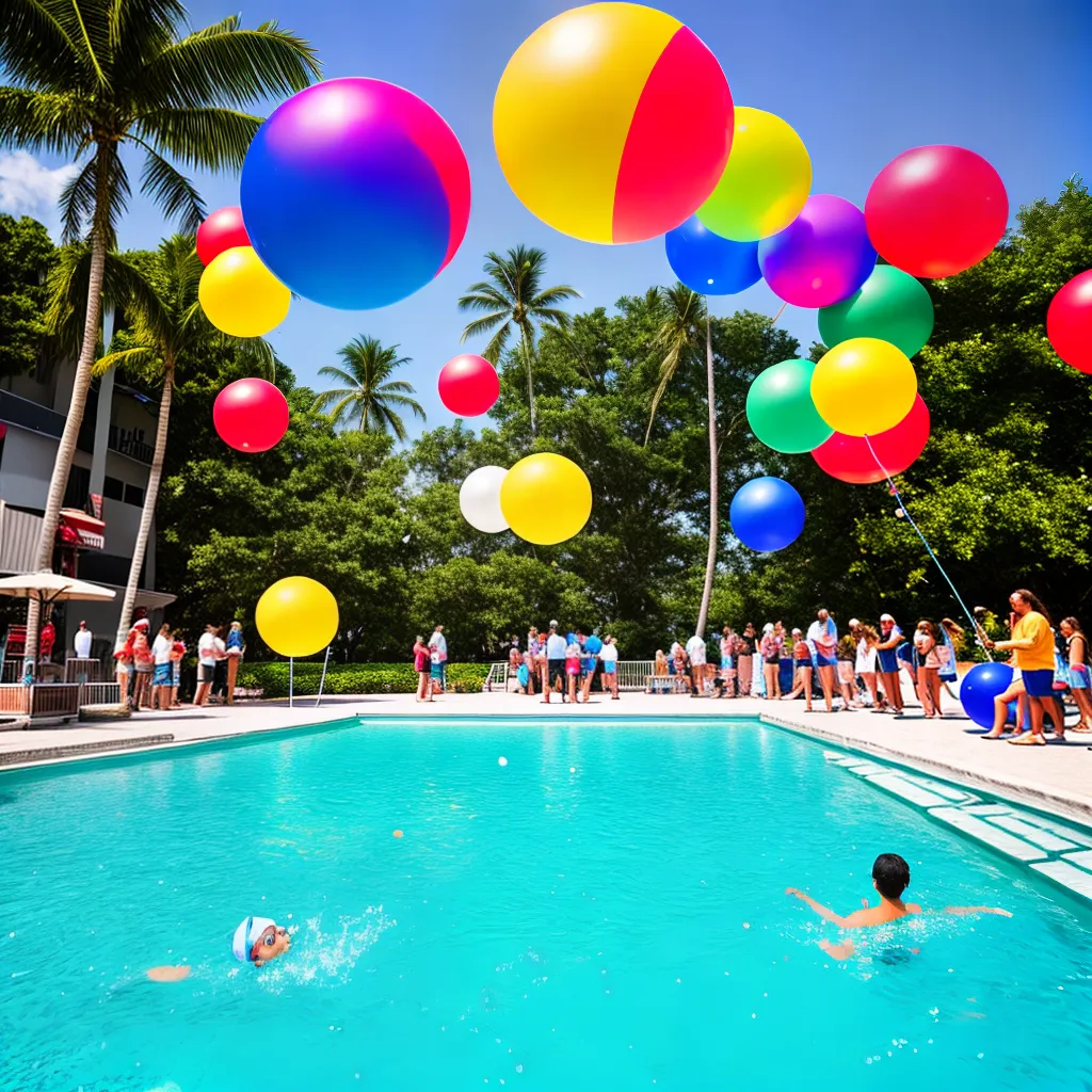 Ideias piscina amigos formatura sol festa