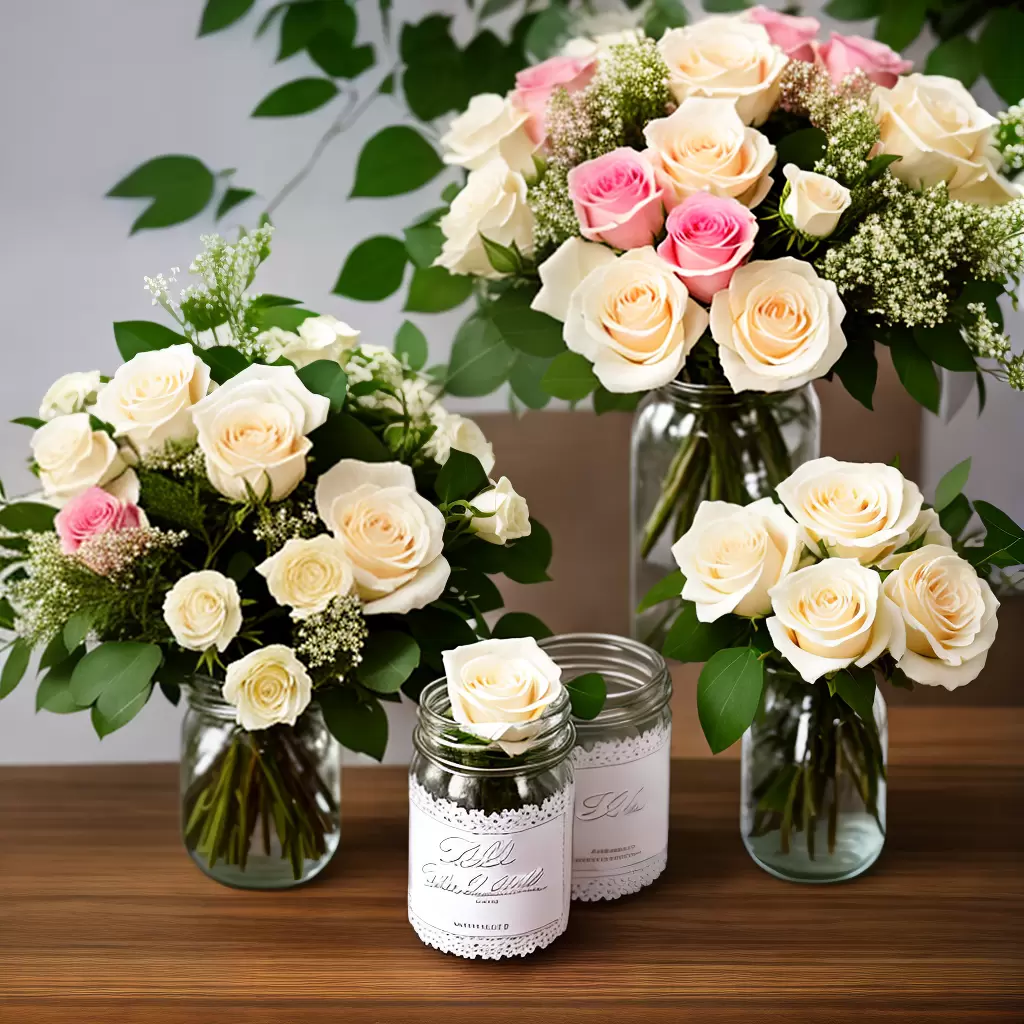 Fotos buque rosas branco rosa casamento diy Fotos buque rosas branco rosa casamento diy