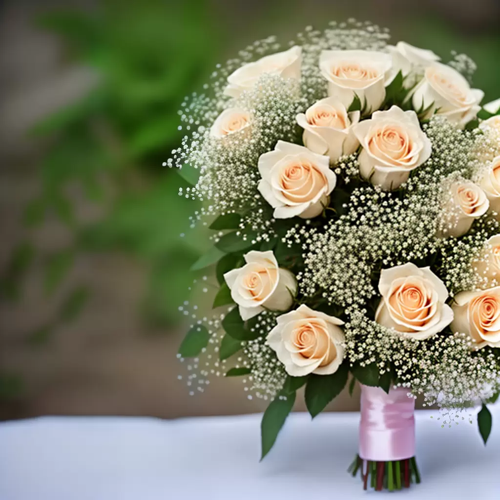 Fotos buque rosas brancas rosa bebes fita Fotos buque rosas brancas rosa bebes fita
