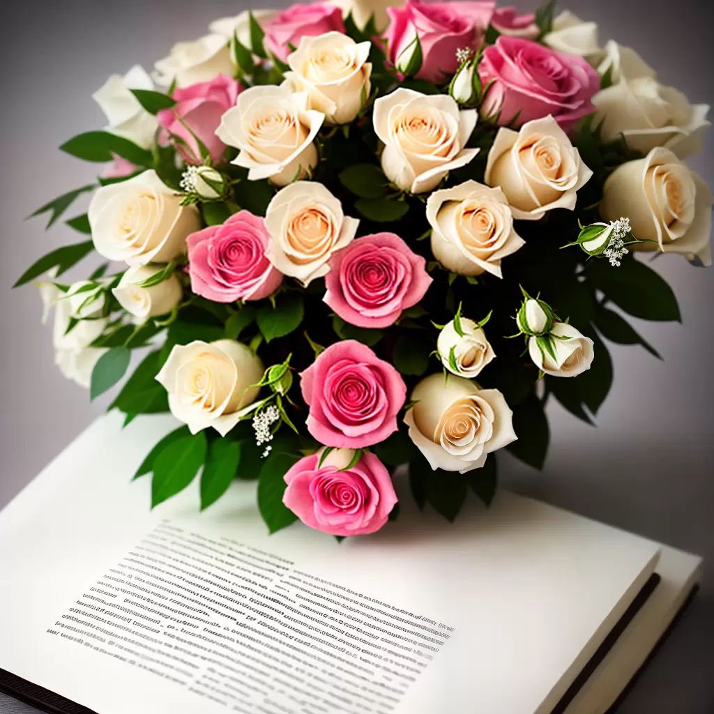 Fotos buque rosas livro vintage casamento Fotos buque rosas livro vintage casamento