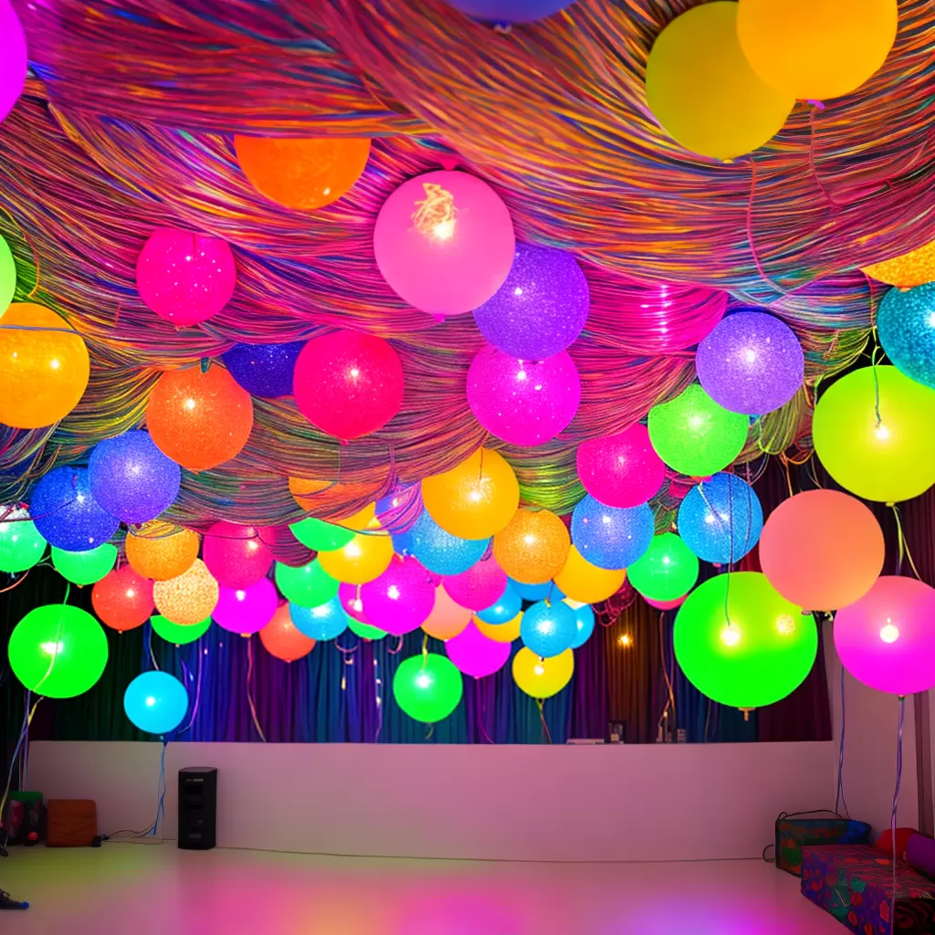 Fotos decoracao luzes coloridas festa Fotos decoracao luzes coloridas festa