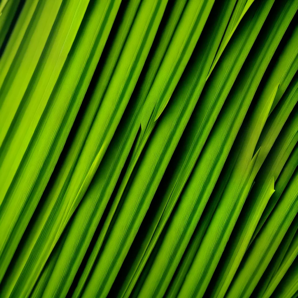 Fotos folha palmeira arenga verde