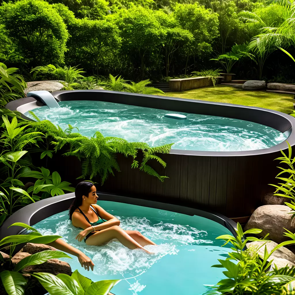 Fotos jacuzzi sustentavel natureza verde