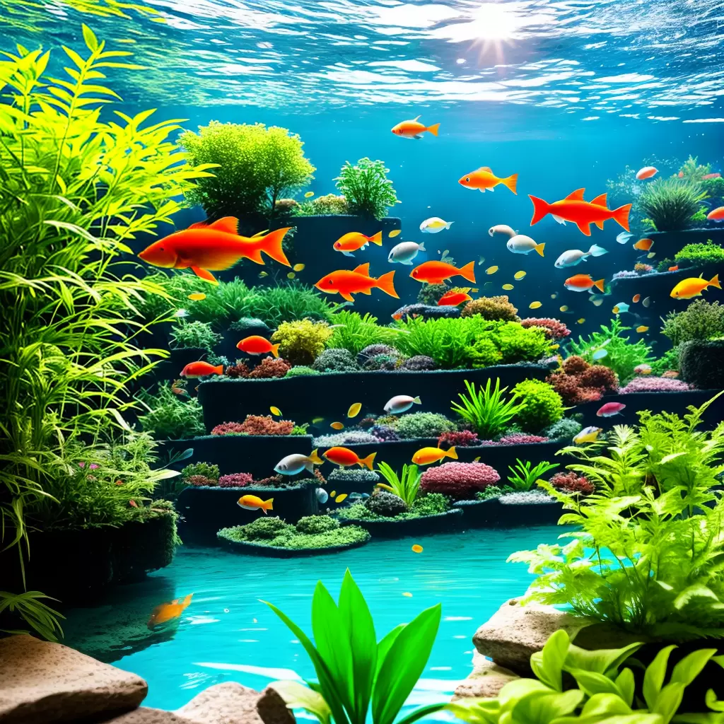 Fotos aquaponia moderna peixes plantas sustentavel 1 Fotos aquaponia moderna peixes plantas sustentavel 1