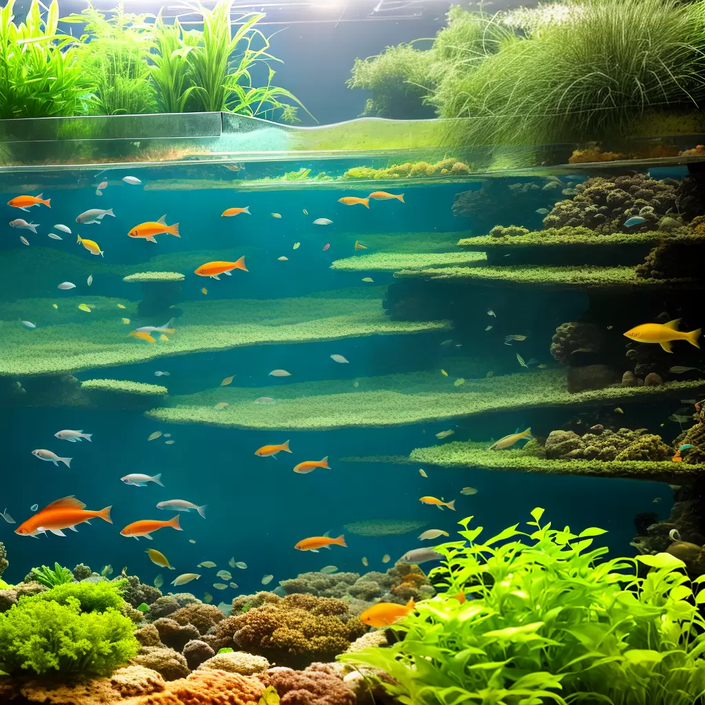 Fotos aquaponia sustentavel plantas peixes 3