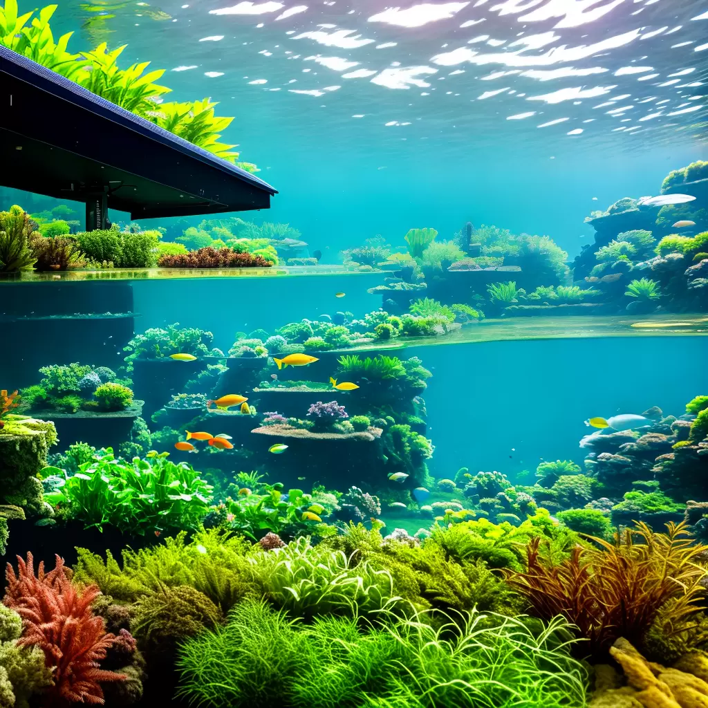 Fotos aquaponia sustentavel plantas peixes 4