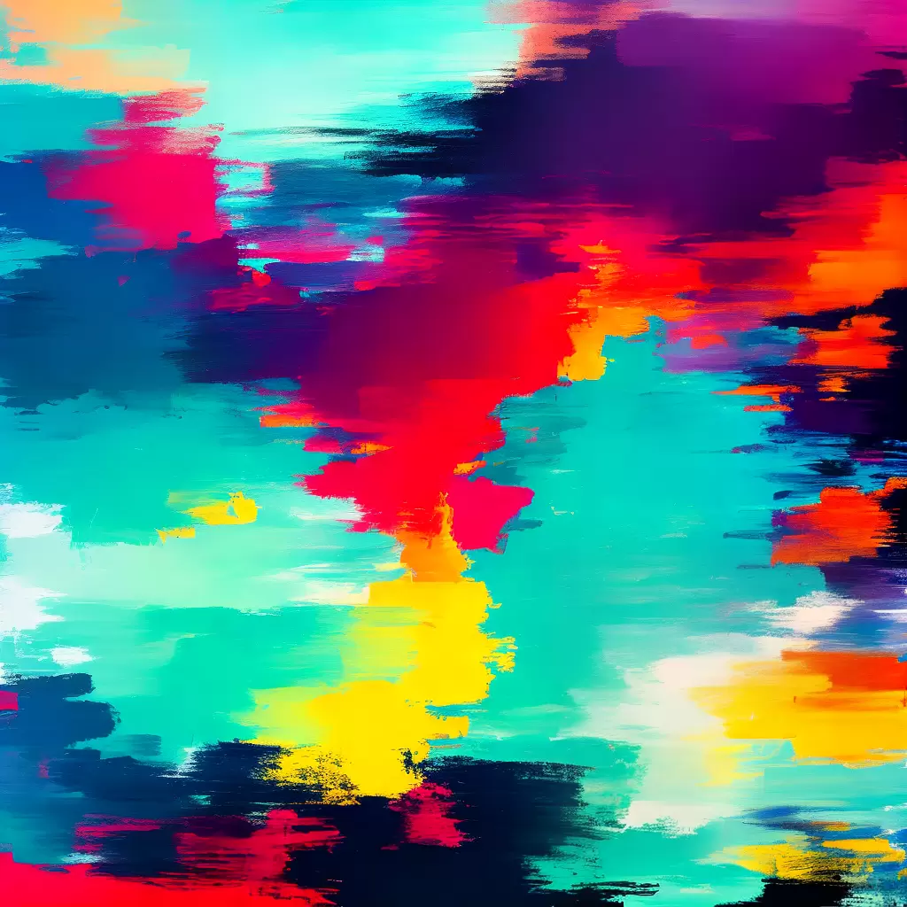 Fotos pintura abstrata colorida papel de parede