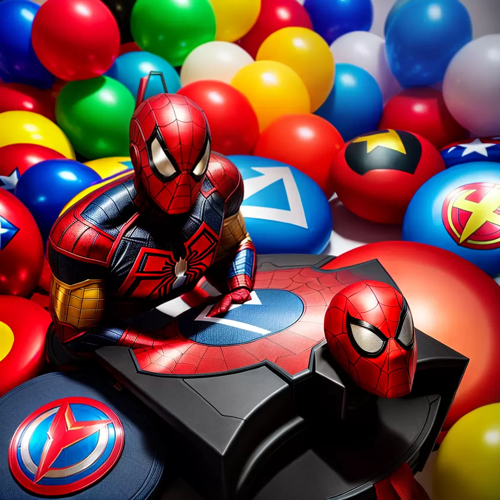 Fotos festa superherois decoracao baloes foto Fotos festa superherois decoracao baloes foto