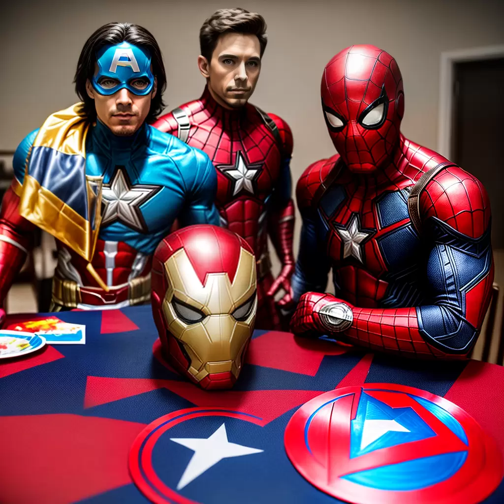 Fotos festa super herois decoracao colorida Fotos festa super herois decoracao colorida