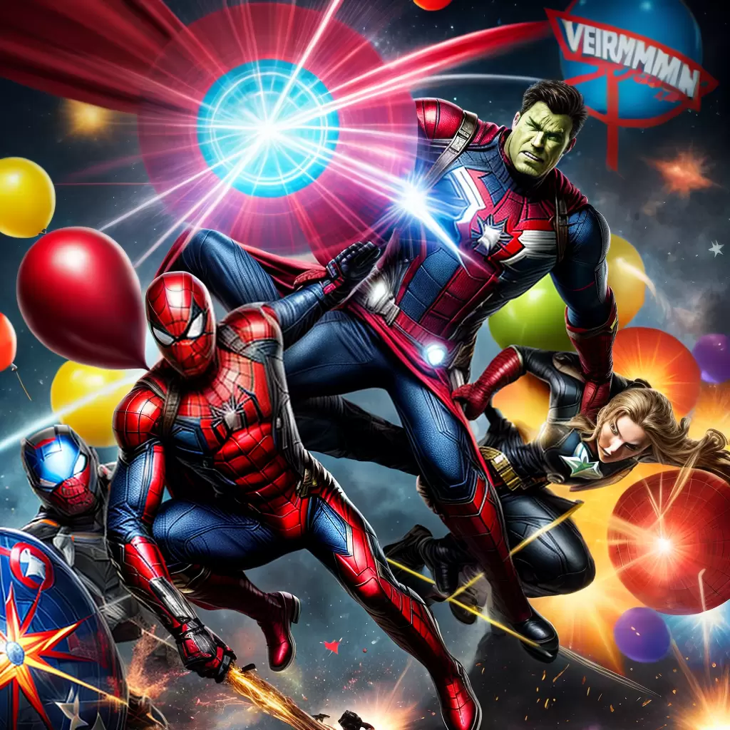 Fotos festa superherois decoracao colorida Fotos festa superherois decoracao colorida