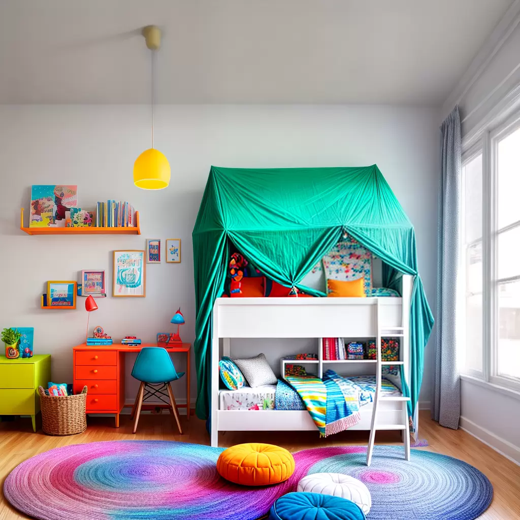 Fotos quarto infantil colorido criativo Fotos quarto infantil colorido criativo