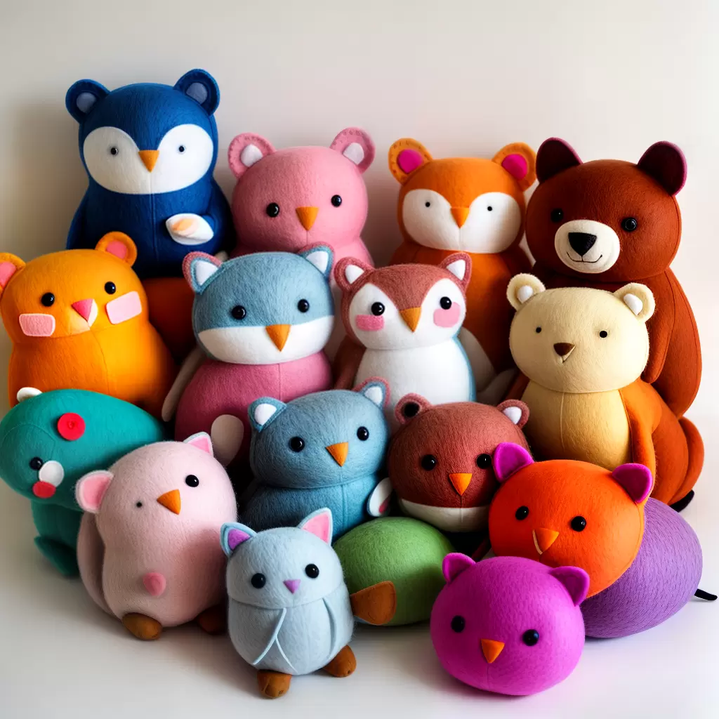 Fotos amigos feltro coruja raposa urso Fotos amigos feltro coruja raposa urso