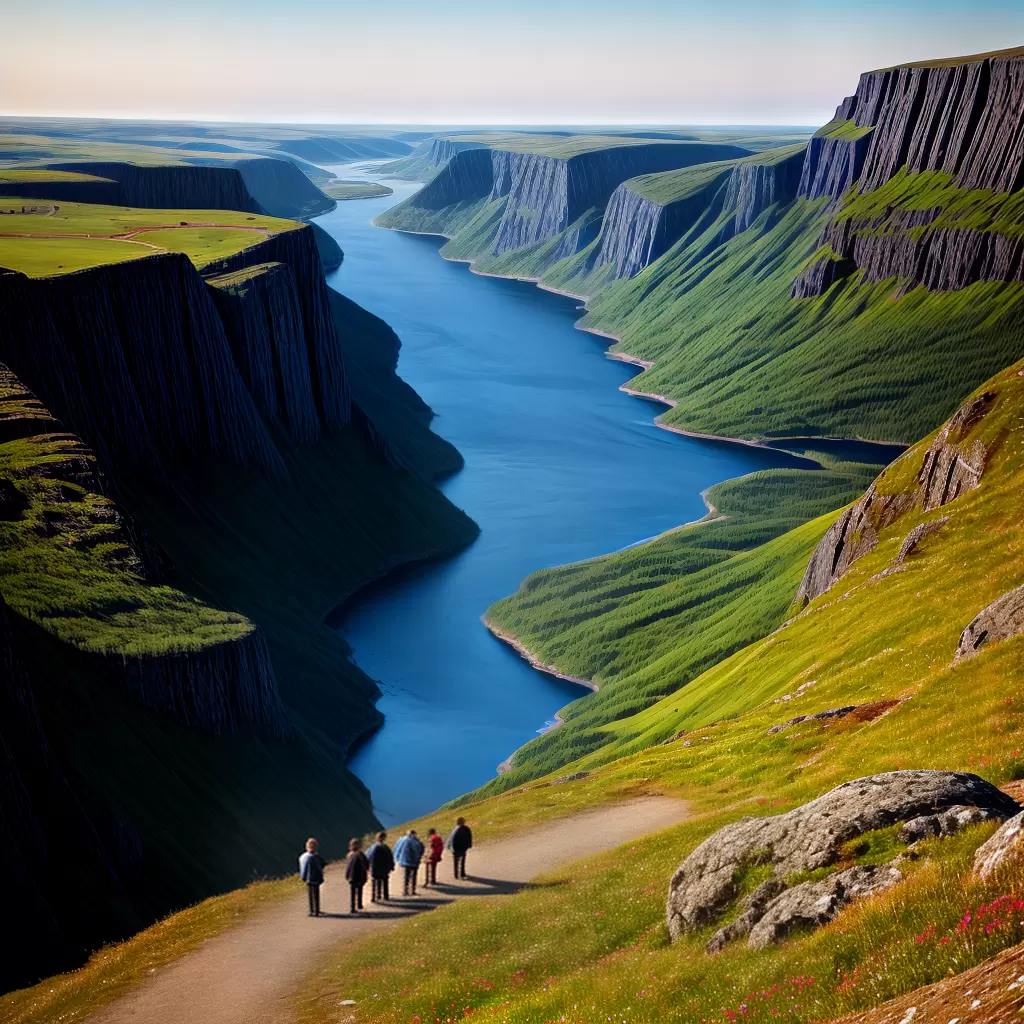Fotos familia aventura noruega paisagem
