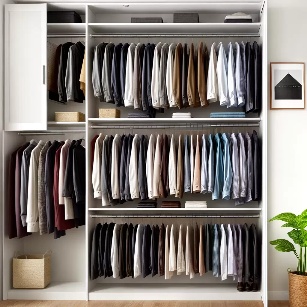 Fotos closet organizado eco friendly