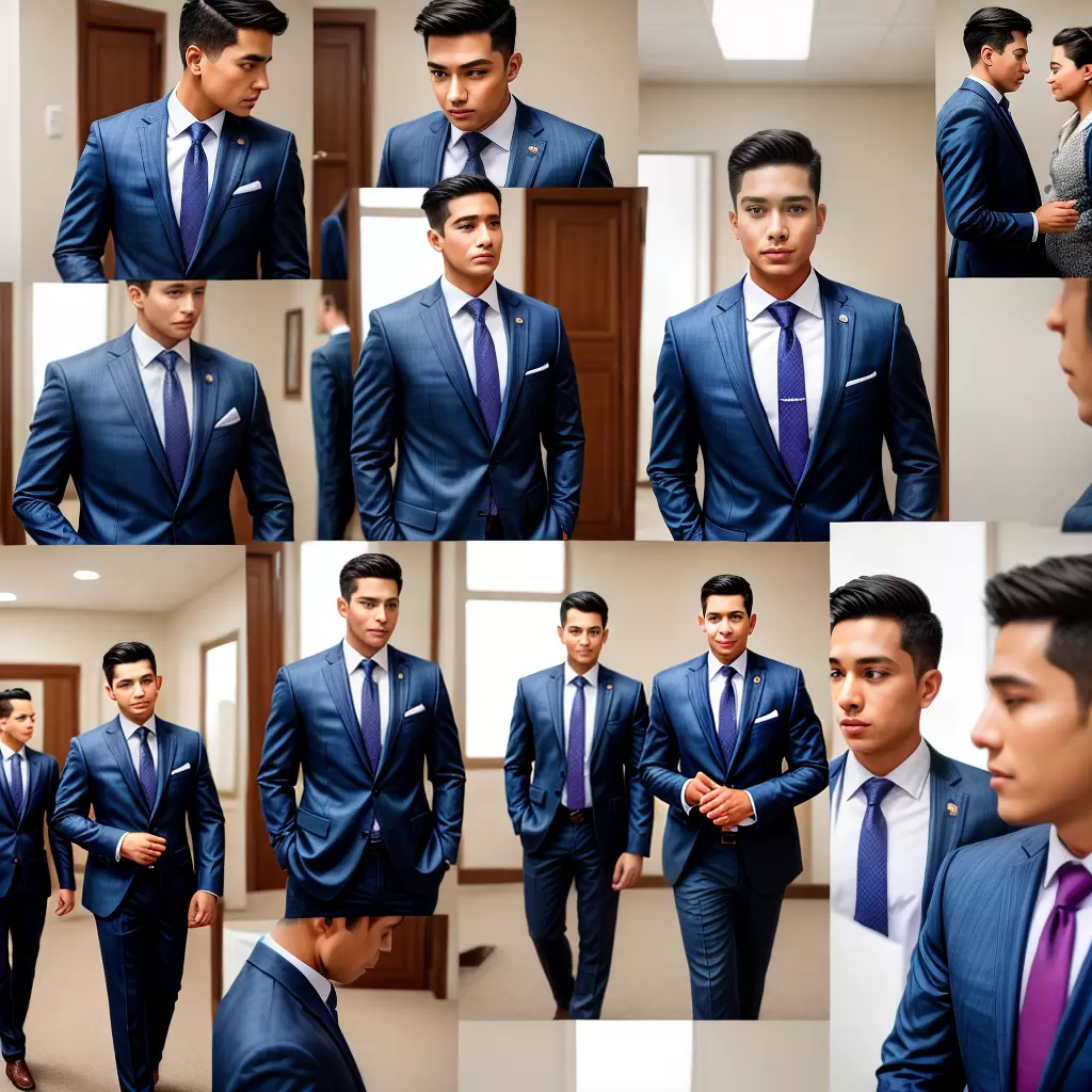 Fotos menino espelho traje familia quinceanera Fotos menino espelho traje familia quinceanera