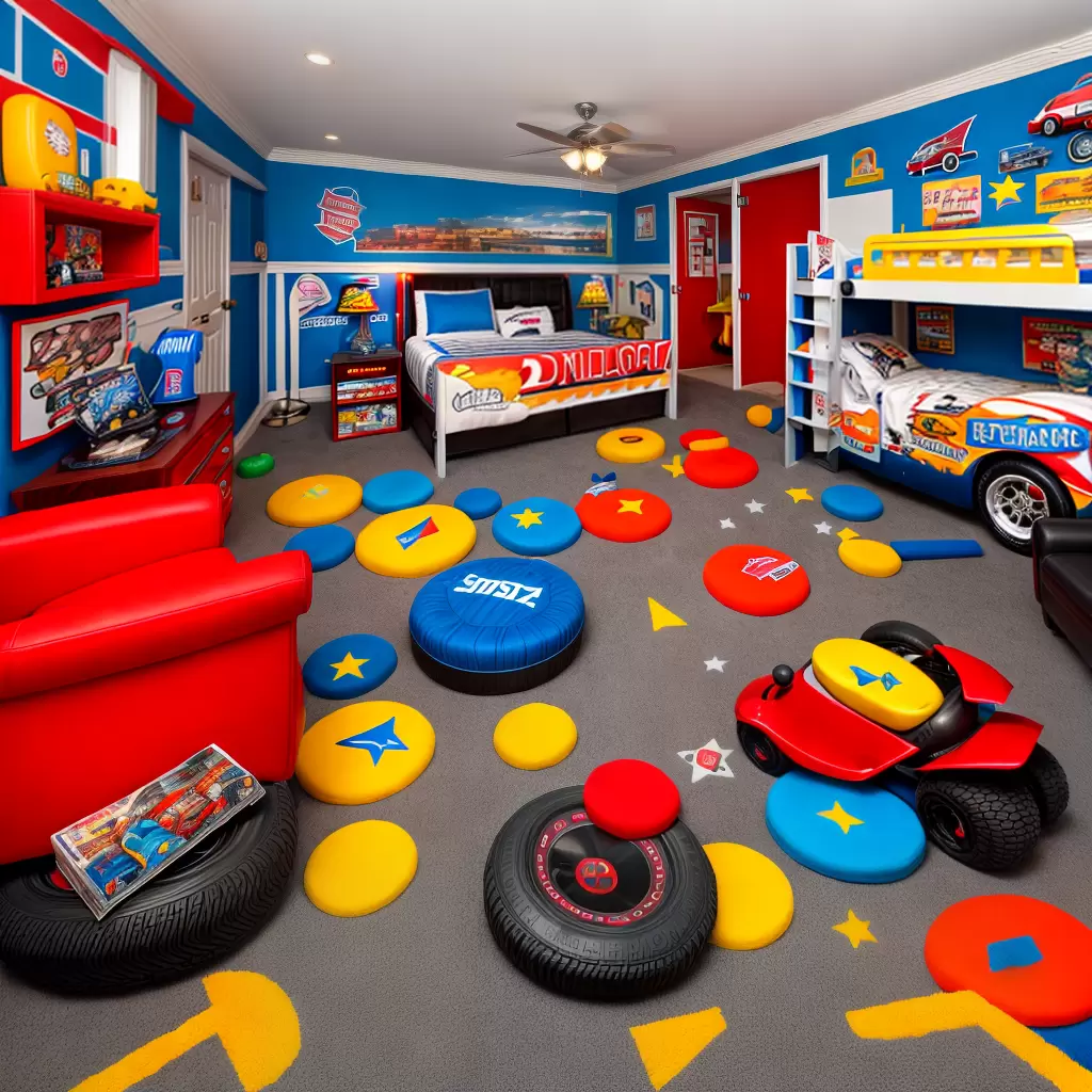 Fotos quarto infantil carro brincadeira