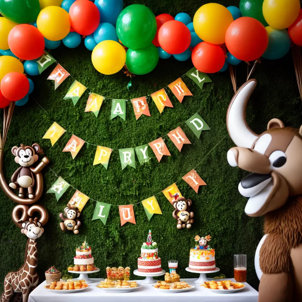 Fotos decoracao festa selva baloes animais Fotos decoracao festa selva baloes animais