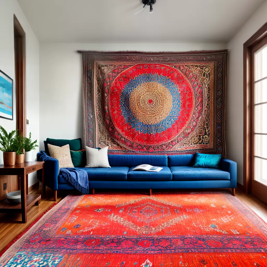 Fotos tapete kilim arte parede madeira Fotos tapete kilim arte parede madeira