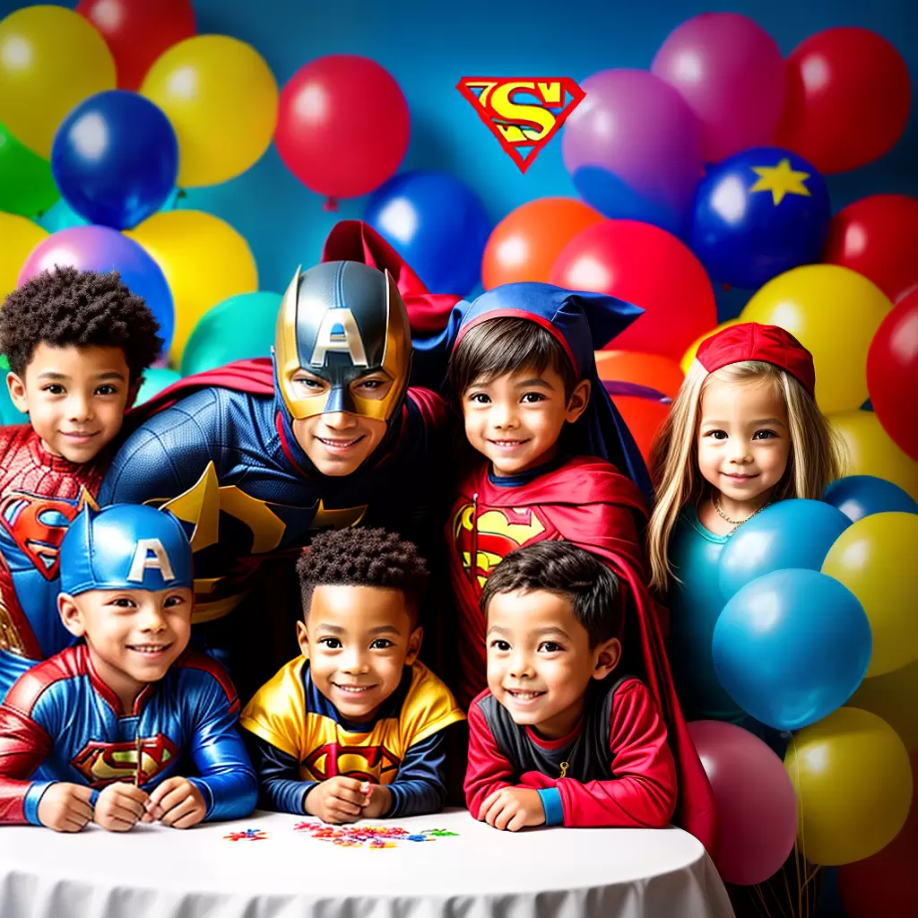 Fotos criancas super heroi cupcake festa Fotos criancas super heroi cupcake festa